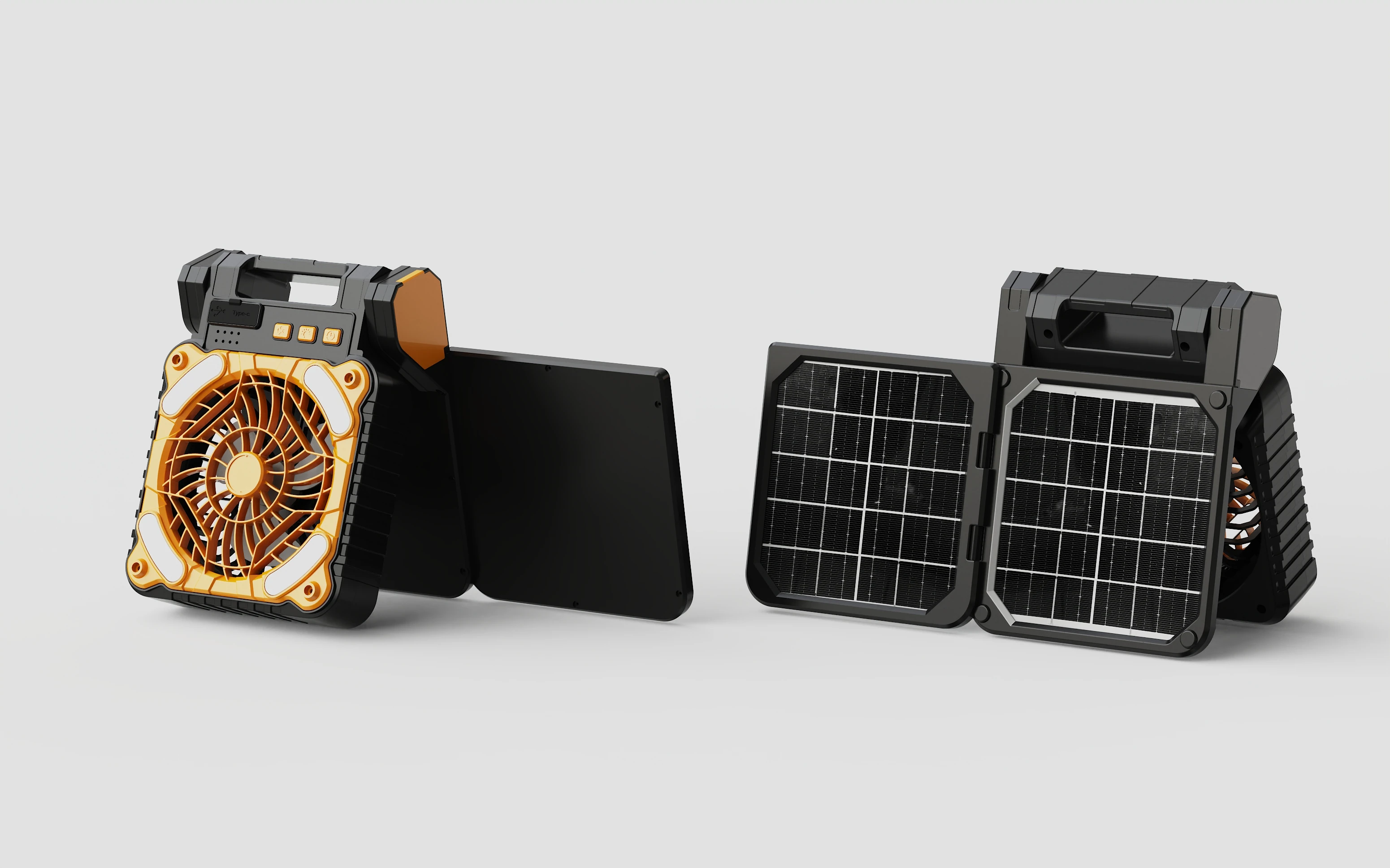 X88 Solar Outdoor Camping Fan
